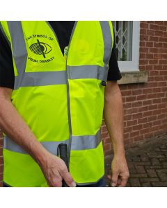 High Visibility Vests for Visually Impaired - Medium