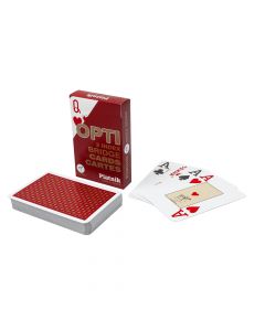 Playing Cards with Large Numbers - Red Backed