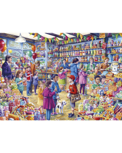 The Old Sweet Shop by Tony Ryan - XL 500 Piece Jigsaw