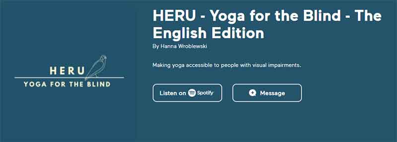 HERU Yoga for the Blind