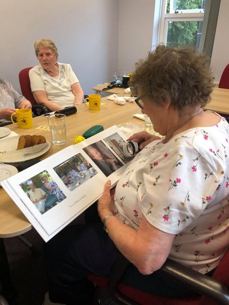 Scenes From Today’s Knit and Natter