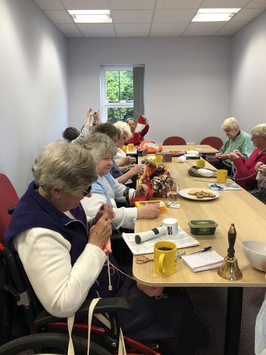 Hard-Working Knitters!