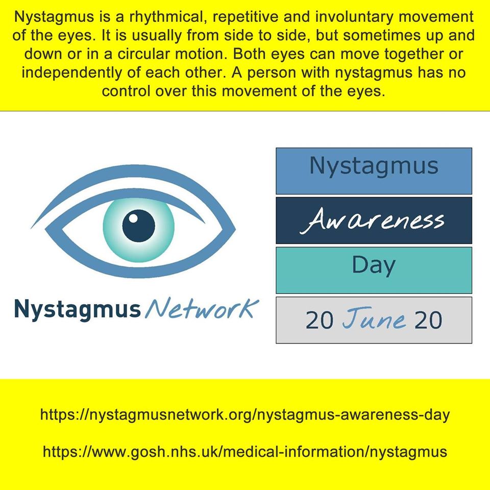 Nystagmus Awareness Day 2020