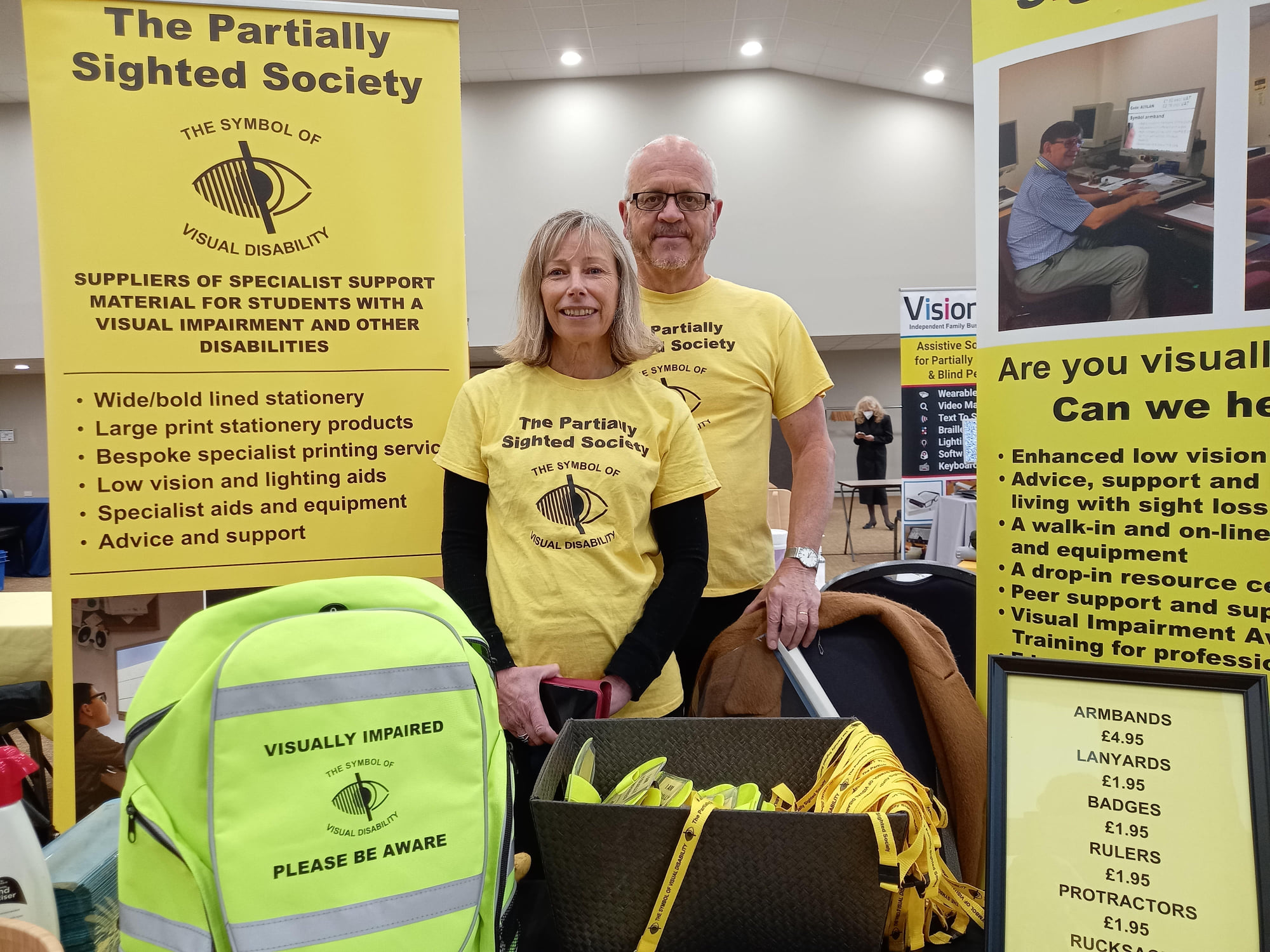 We had a great time attending #SightVillage in Cardiff this week! 