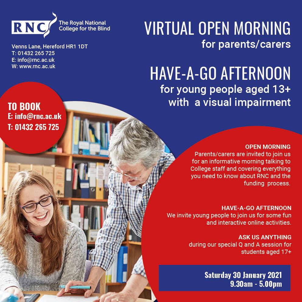 Virtual Open Morning